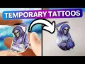 Temporary Tattoo Paper Tutorial