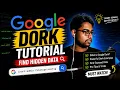 Google Dorks Explained Find Hidden Info in Seconds 2026 Guide