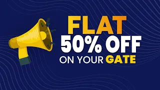 Offer like Never Before | FLAT 50% OFF | Hurry up | Limited Period Offer #unacademy #gate2025