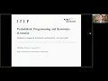 Tutorial Probabilistic Programming and Semantics Christine Tasson