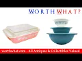 Vintage Pyrex Bowls Value Valuations And Appraisals Online