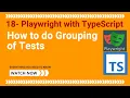 18 - Playwright with TypeScript
