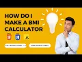 Create BMI Calculator using Html Css and javascript CodeWithKeerthi