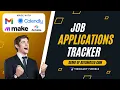 Automated Job Application Tracker CRM for HR Recruiters - Streamline Hiring Airtable Make com