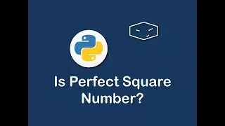 is perfect square number in python