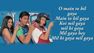 koi mil gaya kuch kuch hota hai shahrukh kajol rani