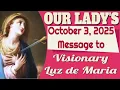 Download Lagu Our Lady's Message to Luz de Maria for October 3, 2025