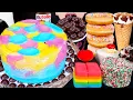 Download Lagu ASMR RAINBOW CHOCOLATE CAKE ICE CREAM MALTESERS NUTELLA DESSERT MUKBANG초콜릿 먹방チョコレート 咀嚼音EATING SOUNDS
