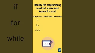 Programming Constructs