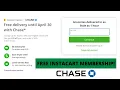 Free Instacart Express Membership With Chase Eligible Cards