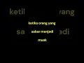 Download Lagu Ketika sifat sabar, peduli, dan setianya tidak dihargai : Kata-kata Motivasi kehidupan