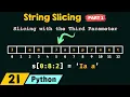 String Slicing in Python Part 1