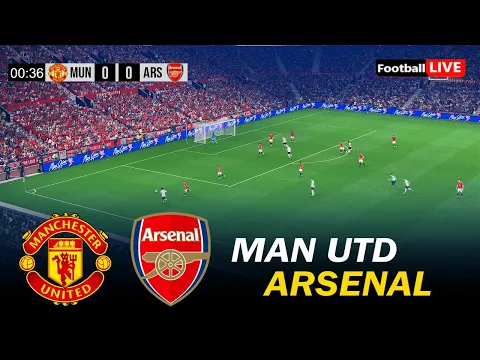 Video Thumbnail: Manchester United vs Arsenal Premier League 25/26 | Full Match Simulation PES