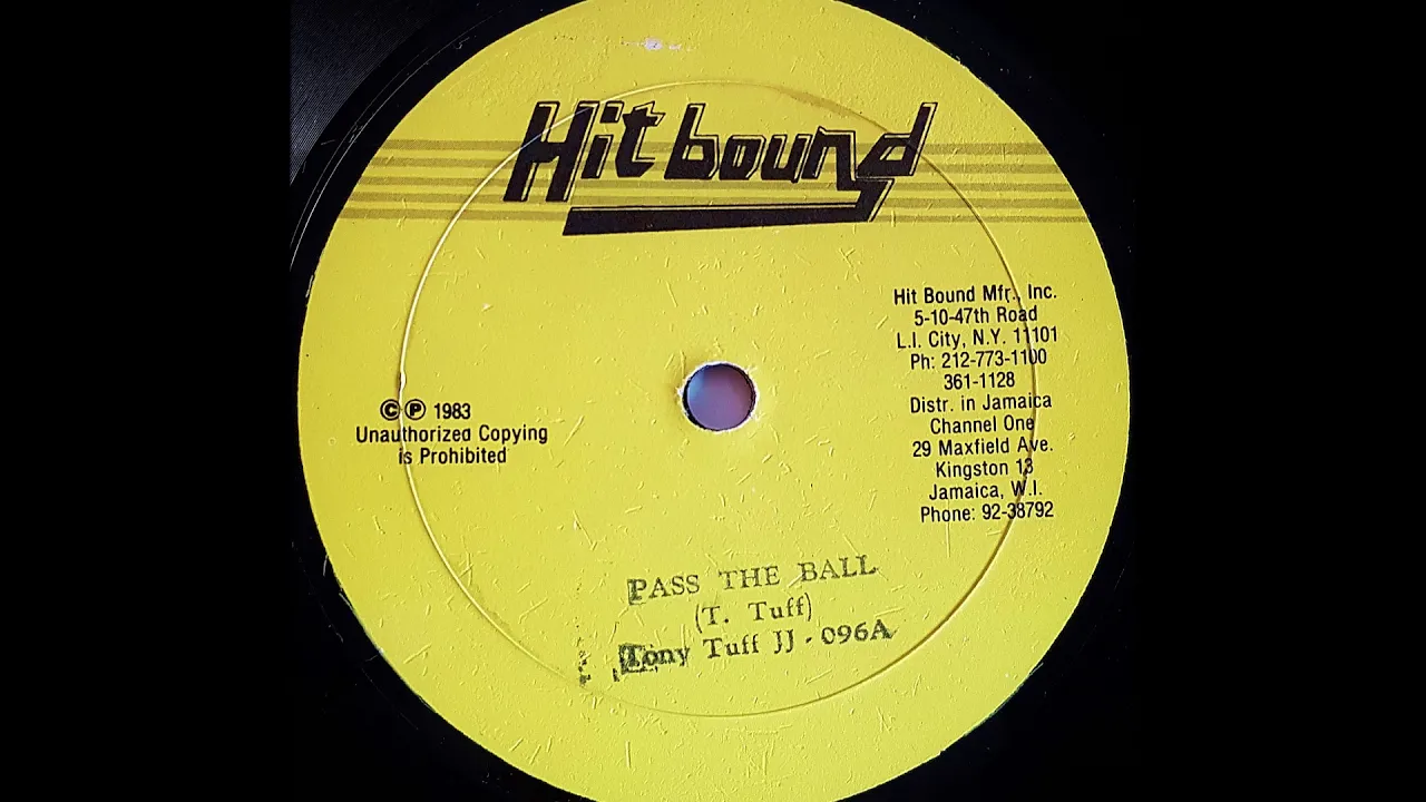 TONY TUFF - Pass The Ball [1983]