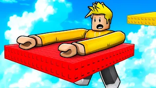 في كل ثانية يزيد طول يدي    في روبلوكس  دندنها