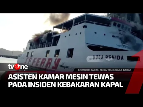 KMP Nusa Penida Terbakar, Satu Orang Tewas