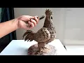 AMAZING Clay Chicken DIY - Sculpture Art You Can Do At Home