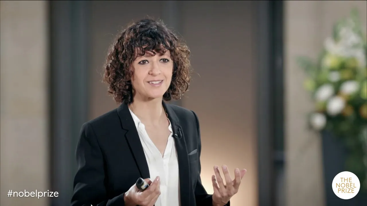 Emmanuelle Charpentier Nobel Lecture: CRISPR-Cas9 Genome Editing
