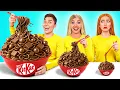 Lagu Big, Medium and Small Plate Challenge | Funny Food Recipes by Friendly DO