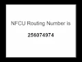 NFCU Routing Number - take a look at NFCU Routing Number here
