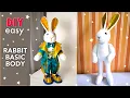 Easter Bunny Spring Decor Rabbit basic body Rabbit without clothes