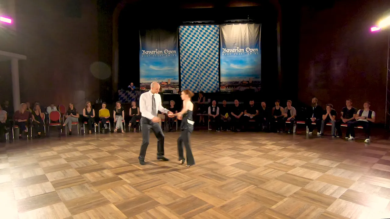 Pierre Kern & Emma Mandin - 2nd place Advanced Jack&Jill - Bavarian Open 2019