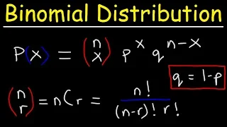 Finding The Probability of a Binomial Distribution Plus Mean Standard Deviation
