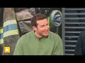 Oliver stark Lou Ferrigno Jr with access hollywood