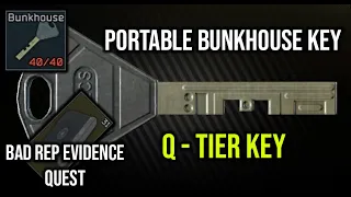 Portable Bunkhouse Key Guide Escape from Tarkov