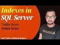 SQL Server Indexes Table Scan vs Index Seek Explained