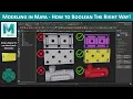 Modeling in Maya - How to Boolean