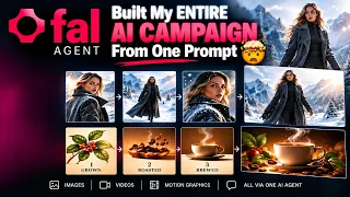 I Built an AI Campaign From One Prompt with fal Agent