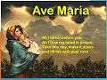 Ave Maria Gratia Plena (English Lyrics)