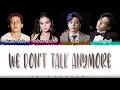 Download Lagu Jungkook, Jimin, Charlie Puth, Selena Gomez   'We Don't Talk Anymore' Lyrics Color Coded Eng