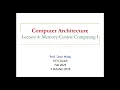 Computer Architecture - Lecture 4 Memory-Centric Computing I Fall 2025
