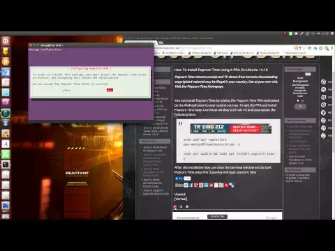 Download MP3 How To Install Popcorn Time Using A PPA On Ubuntu 14.10