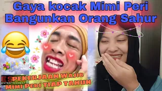 MIMI PERI MENGEMASKAN \u0026 BANGUNKAN ORANG SAHUR | MALAYSIAN REACT TO INDONESIA