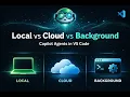 Understanding GitHub Copilot Agents in VS Code Local vs Cloud vs Background Agents Explained