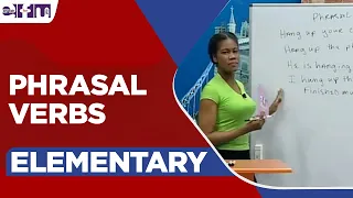 Phrasal Verbs | Let's Start English 151 Elementary Lesson 7