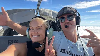 AIRPLANE OIL CHANGE / CHEEKY SHARK DIVE