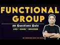 Functional Group 40 Questions Quiz MS CHOUHAN