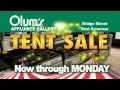 Olum s Appliances Tent Sale 2016