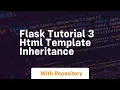 Flask tutorial 3 html template inheritance