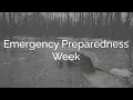 Emergency Preparedness Week - Plan for Every Season