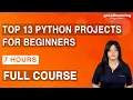 Top 13 Python Projects for Beginners Python Project Examples Python Tutorial Great Learning