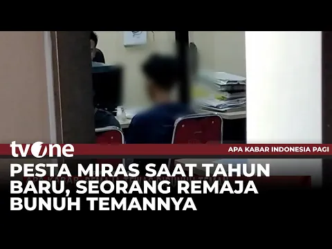 Remaja Tikam Temannya Saat Perayaan Tahun Baru