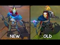 All Viktor Skins New vs Old Comparison Rework 2024 League of Legends