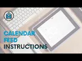 Calendar Feed Instructions 24 25