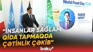 ADA Universitetində Ümumdünya Ərzaq Gününə həsr olunmuş tədbir keçirildi - Baku TV