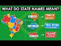 How Did Each BRAZILIAN State Get Its Name